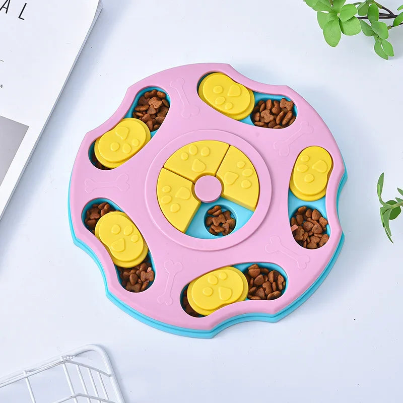 Brinquedo Interativo com Comedouro Lento para Cães