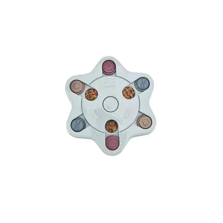 Brinquedo Interativo com Comedouro Lento para Cães
