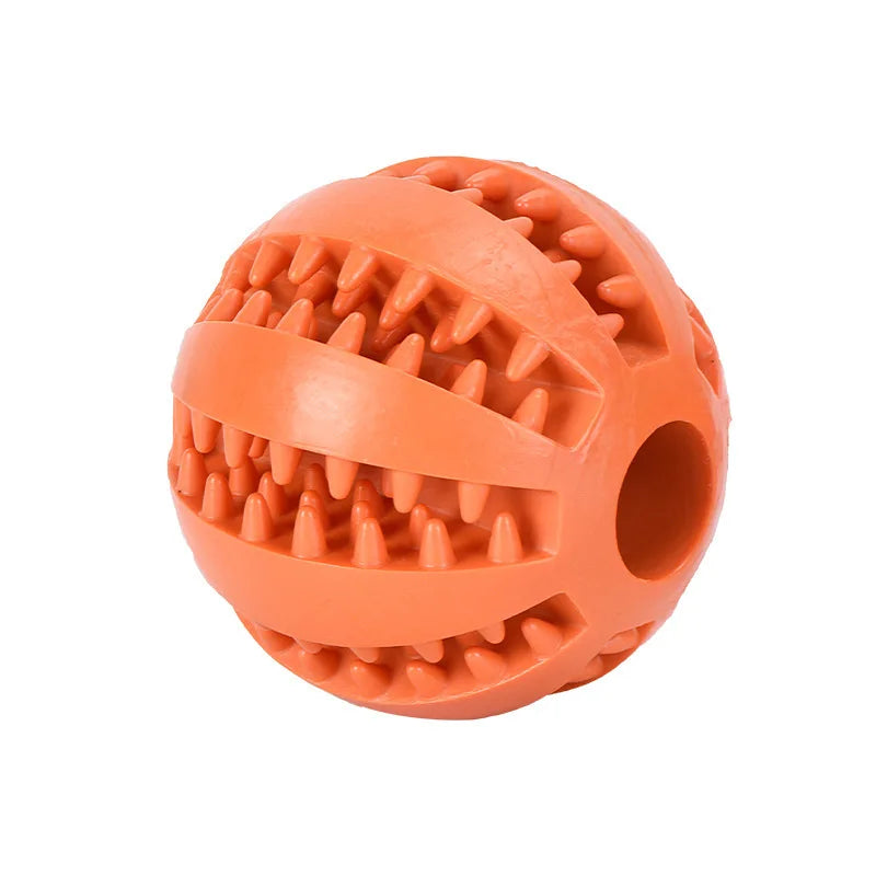 Bola Interativa para Pets – Brinquedo de Borracha para Cães e Gatos