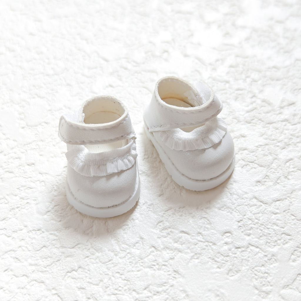 Sapatos de Festa DIY para Bebês Labubu – Sapatos de Borracha Macaron com Tecido e Plush, Segunda Geração