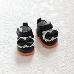 Sapatos de Festa DIY para Bebês Labubu – Sapatos de Borracha Macaron com Tecido e Plush, Segunda Geração