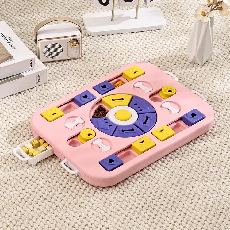 Brinquedo Interativo com Comedouro Lento para Cães