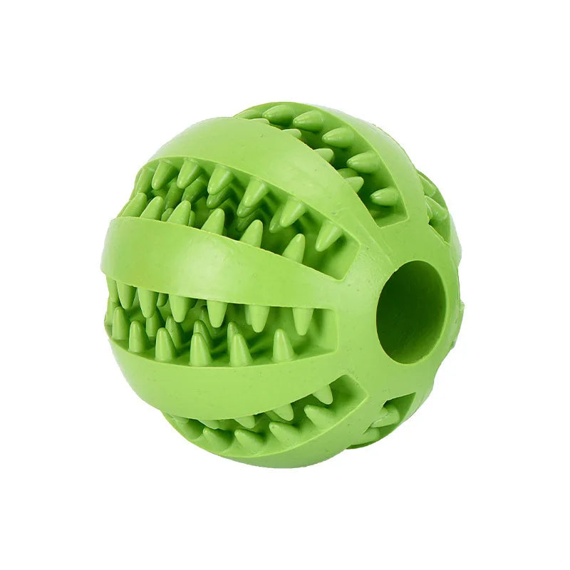Bola Interativa para Pets – Brinquedo de Borracha para Cães e Gatos