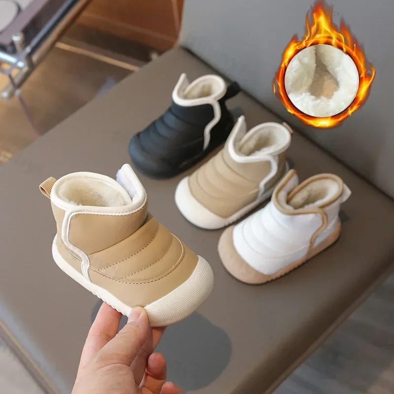 Botas de Neve de Outono e Inverno para Crianças
