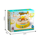 Brinquedo Educativo B. Duck – Patinho Amarelo para Treinamento de Foco e Interação Pais e Bebês, Quebra-Cabeça de Pesca com Disco Saltitante