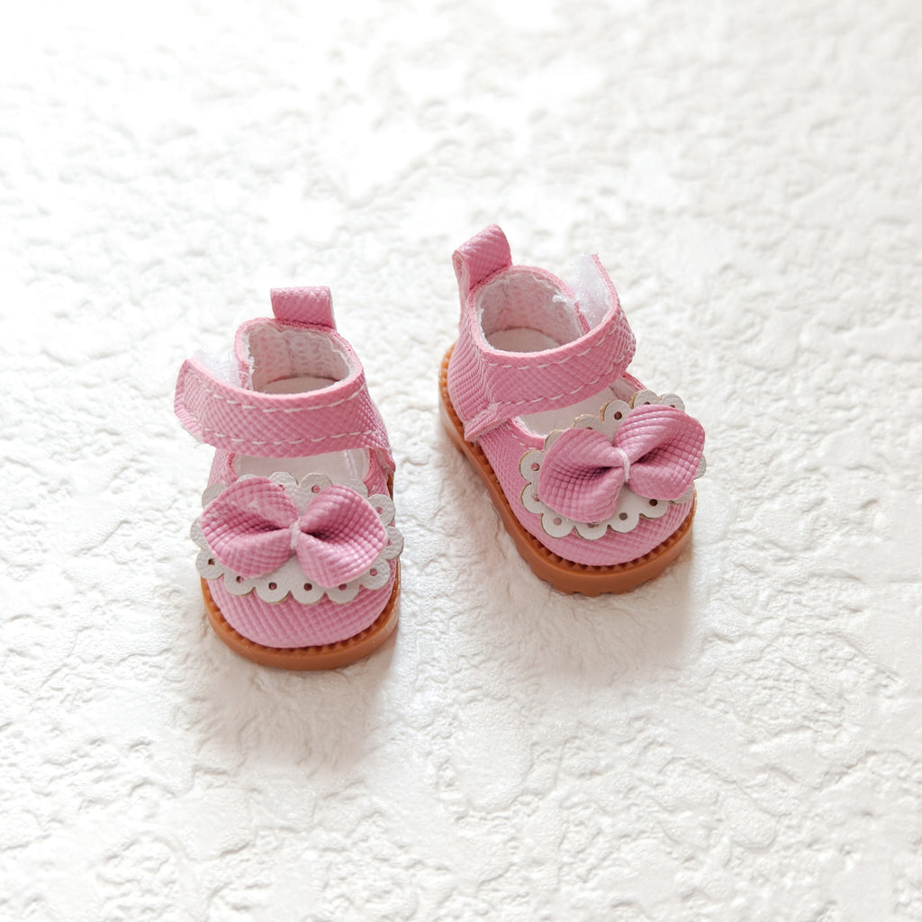 Sapatos de Festa DIY para Bebês Labubu – Sapatos de Borracha Macaron com Tecido e Plush, Segunda Geração